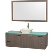 Amare 60" Single Bathroom Vanity Set