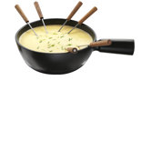 Single Fondue in Black