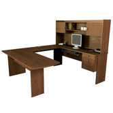 Omega U-Shape Desk Office Suite