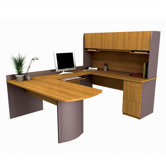 Executive U-Shape Desk Office Suite