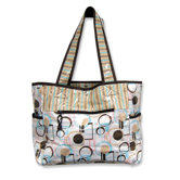 Cocoa Dots Tote Diaper Bag