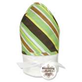 Giggles Striped Terry Hooded Towel