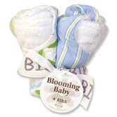 Caterpillar Blooming Bouquet 4 Pack Bib Set