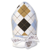 Prep School Blue Blooming Bouquet Hooded Towel