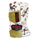 Dr. Seuss Cat in the Hat Hat Receiving Blanket in Green