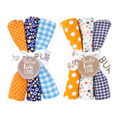 6 Piece Dreamsicle Burp Cloth Set