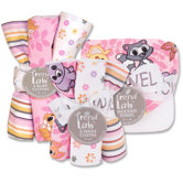 Lola Fox Bouquet Bath and Burp Cloth Set