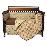 Jungle Jam 4 Piece Crib Bedding Set