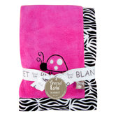 Zahara Zebra Framed Receiving Blanket