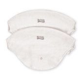 Baby Carrier Bib Two Pack Set in White