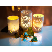 3-tlg. Windlichter-Set
