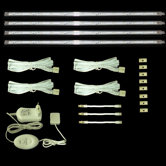 4-Piece LED Stripe Light