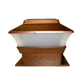 2-Piece 1 Light Deck Fence Mount