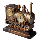 Retro Train Wall Clock