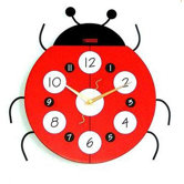 Ladybug Wall Clock
