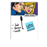 Pop Art Memo Board and Pen
