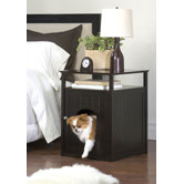 Night Stand Pet House in Espresso