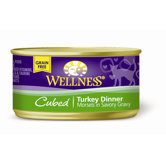Cubed Turkey Canned Cat Food (3-oz, case of 24)