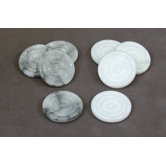 Alabaster Checkers in Grey / White