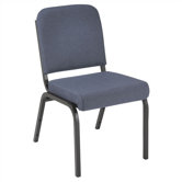 Stacking Front Roll Seat Armless Chair
