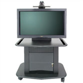 Plana Series 32" Tall Metal Plasma Cart - Holds a 42" Screen