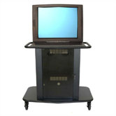 Sabio Series 42" Tall Metal Cart - Holds up to one 36" monitor
