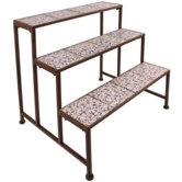 Aged Ceramic Etagere