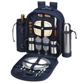 Bold Coffee and Picnic Backpack for Two