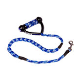 Cujo Leash with Leash Extension in Arctic Camouflage