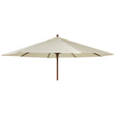 270cm Round Wooden Parasol