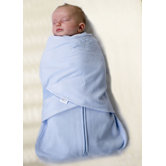 Fleece SleepSack Swaddle Wearable Blanket in Blue