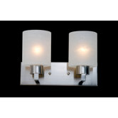 Cobalt Vanity Light in Brushed Nickel