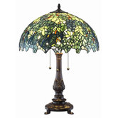 Woodland 3 Light Table Lamp in Chestnut Bronze