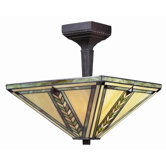 Shalimar 2 Light Semi Flush Mount