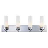 Ibis 4 Light Vanity Light in Chrome