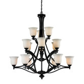 Lagoon 15 Light Chandelier
