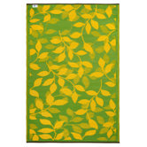 World Bali Lemon Yellow/Moss Green Rug