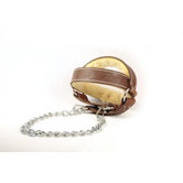 Leather Head Gear Harness with Sheepskin Lining