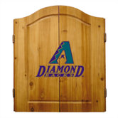 MLB Team Logo Complete Dart Cabinet Set