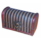 Decorative Wood Mini Trunk