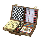 6-in-1 Wood Game Box