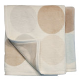 Woven Throw Blanket in Spots