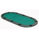 Oval Folding Poker Table Top