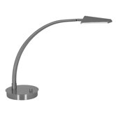 Ronin Table Lamp in Brushed Platinum