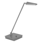 Ronin 17" Table Lamp in Brushed Platinum