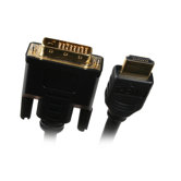 HDMIDVI-6BK 72" HDMI to DVI Cable with Gold-Plated
