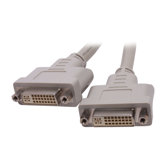 Premium Dual Link DVI Adapter 1' DVI-D Adaptor - Heavy Duty Y Adaptor