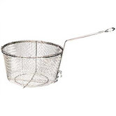 Nickel-Plated Fry Basket