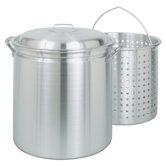 Aluminum Fryer / Steamer with Lid and Basket