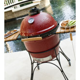 23" Ceramic Grill in Red